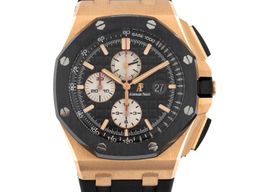 Audemars Piguet Royal Oak Offshore 26401RO.OO.A002CA.01 (2014) - Zwart wijzerplaat 44mm Roségoud