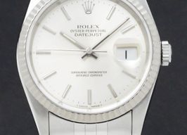 Rolex Datejust 36 16234 (1992) - Zilver wijzerplaat 36mm Staal