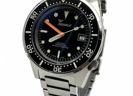 Squale 1521 1521COSCL.SQ20B (2025) - Zwart wijzerplaat 42mm Staal