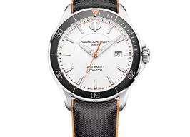 Baume & Mercier Clifton M0A10337 (2025) - Wit wijzerplaat 42mm Staal
