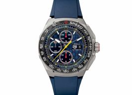 TAG Heuer Formula 1 CBZ2080.FT8091 (2025) - Blauw wijzerplaat 44mm Titanium