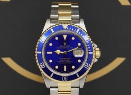 Rolex Submariner Date 16613 (1994) - Purple dial 40 mm Gold/Steel case
