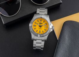Breitling Avenger Seawolf A17319 (Unknown (random serial)) - Yellow dial 45 mm Steel case