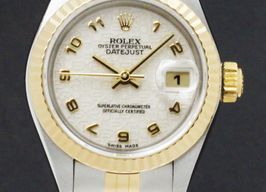 Rolex Lady-Datejust 79173 (2004) - Champagne wijzerplaat 26mm Goud/Staal