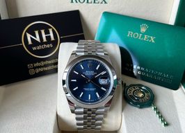 Rolex Datejust 41 126300 (2025) - Blauw wijzerplaat 41mm Staal