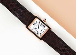 Cartier Tank Solo W5200024 (2019) - Zilver wijzerplaat 31mm Roségoud