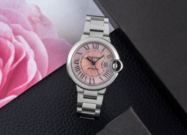 Cartier Ballon Bleu 33mm WSBB0031 (2022) - Pink dial 33 mm Steel case