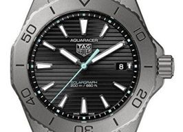 TAG Heuer Aquaracer WBP1180.BF0000 (2025) - Black dial 40 mm Titanium case