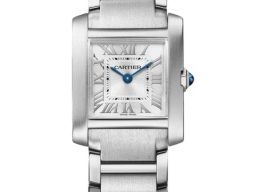 Cartier Tank Française WSTA0129 (2026) - Silver dial 21 mm Steel case
