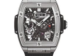 Hublot Spirit of Big Bang Meca-10 614.NX.1170.RX (2025) - Transparant wijzerplaat 45mm Titanium