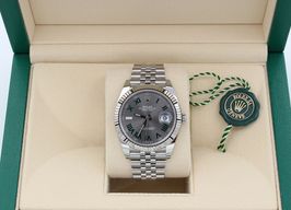 Rolex Datejust 41 126334 (Unknown (random serial)) - Grey dial 41 mm Steel case