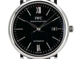 IWC Portofino Automatic IW356502 (2017) - Black dial 40 mm Steel case