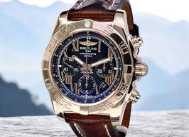 Breitling Chronomat 44 HB011012/B957/375H (2016) - Zwart wijzerplaat 44mm Roségoud