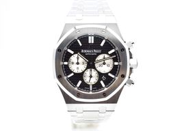 Audemars Piguet Royal Oak Chronograph 26331ST.OO.1220ST.02 (2021) - Zwart wijzerplaat 41mm Staal