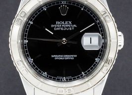 Rolex Datejust Turn-O-Graph 16264 (1991) - Black dial 36 mm Steel case