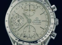 Omega Speedmaster Day Date 3521.30.00 (1995) - Silver dial 38 mm Steel case