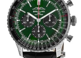 Breitling Navitimer 01 (46 MM) AB0137241L1P1 (2026) - Groen wijzerplaat 46mm Staal