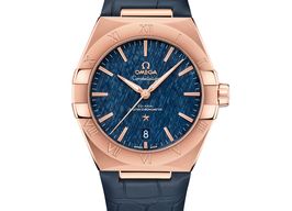 Omega Constellation 131.53.39.20.03.001 (2025) - Blue dial 39 mm Rose Gold case