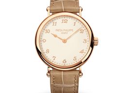 Patek Philippe Calatrava 7200R-001 (2025) - Zilver wijzerplaat 35mm Roségoud