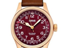 Oris Big Crown Pointer Date 01 754 7741 3168-07 5 20 58BR (2024) - Red dial 40 mm Bronze case