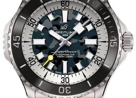 Breitling Superocean 46 E10379351B1E1 (2026) - Blauw wijzerplaat 47mm Titanium