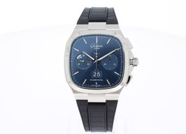 Glashütte Original Senator Chronograph Panorama Date 1-37-02-08-02-63 (2025) - Blauw wijzerplaat 40mm Staal