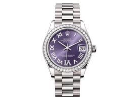 Rolex Datejust 31 278289RBR (2022) - Purple dial 31 mm White Gold case