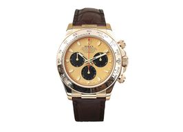 Rolex Daytona 116518 (Unknown (random serial)) - Champagne dial 40 mm Yellow Gold case