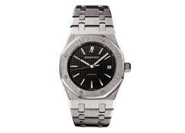 Audemars Piguet Royal Oak Selfwinding 15300ST.OO.1220ST.03 (2010) - Zwart wijzerplaat 39mm Staal