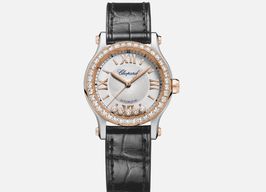 Chopard Happy Sport 278573-6015 (2022) - Zilver wijzerplaat 30mm Goud/Staal