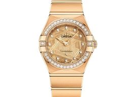 Omega Constellation Ladies 131.55.25.60.99.003 (2026) - Yellow dial 25 mm Yellow Gold case