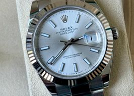 Rolex Datejust 41 126334 (2023) - Zilver wijzerplaat 41mm Staal