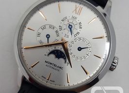 Montblanc Heritage Spirit 110715 (Onbekend (willekeurig serienummer)) - Wit wijzerplaat 39mm Staal