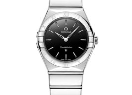 Omega Constellation Quartz 131.10.28.60.01.001 (2025) - Zwart wijzerplaat 28mm Staal