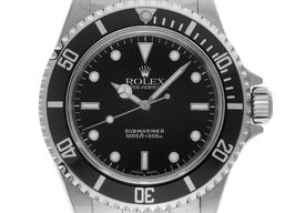 Rolex Submariner No Date 14060M (2001) - Zwart wijzerplaat 40mm Staal