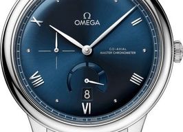 Omega De Ville 434.10.41.21.03.002 (2024) - Blauw wijzerplaat 41mm Staal