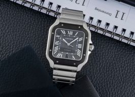 Cartier Santos WSSA0037 (Unknown (random serial)) - Grey dial 40 mm Steel case