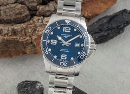 Longines HydroConquest L3.782.4.96.6 (Onbekend (willekeurig serienummer)) - Blauw wijzerplaat 43mm Staal