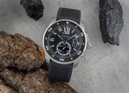 Cartier Calibre de Cartier Diver WSCA0012 (2015) - Black dial 44 mm Steel case