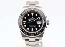 Rolex GMT-Master II 116710LN (2008) - Zwart wijzerplaat 40mm Staal