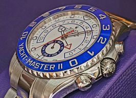 Rolex Yacht-Master II 116680 (2018) - Wit wijzerplaat 44mm Staal