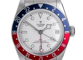 Tudor Black Bay GMT 79830RB-0010 (2023) - White dial 41 mm Steel case