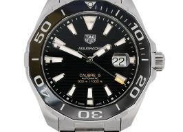 TAG Heuer Aquaracer 300M WAY201A.BA0927 (2017) - Black dial 43 mm Steel case