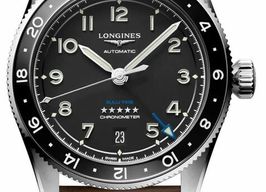 Longines Spirit L3.802.4.53.2 (2026) - Zwart wijzerplaat 39mm Staal