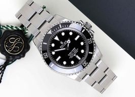 Rolex Submariner No Date 124060 (2024) - Zwart wijzerplaat 41mm Staal