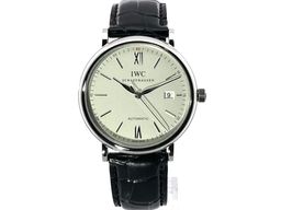 IWC Portofino Automatic IW356501 (2023) - Zilver wijzerplaat 40mm Staal