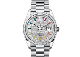 Rolex Day-Date 36 128396TBR (2025) - Diamant wijzerplaat 36mm Platina