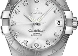 Omega Constellation Men 123.10.38.21.52.001 (2024) - Wit wijzerplaat 38mm Staal