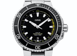 Oris Aquis Depth Gauge 01 733 7755 4154-Set MB (2023) - Black dial 46 mm Steel case