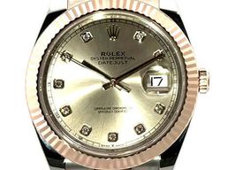 Rolex Datejust 41 126331 (2022) - Roze wijzerplaat 41mm Staal